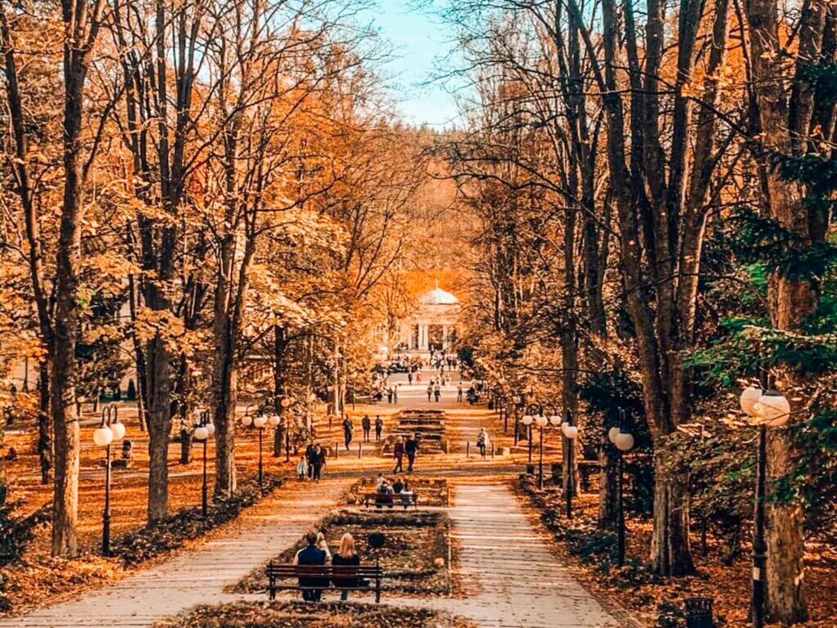 Apartament Z Widokiem Na Park Polanica-Zdrój Kültér fotó